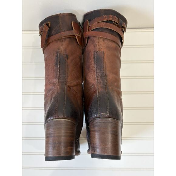 Freebird Caden Combat Boot Size 9 in Rust - Picture 5 of 8
